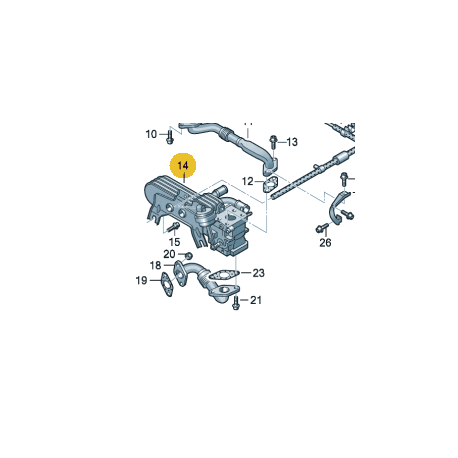 Refroid Recirc Gaz D Echapp Avec Clapet De Regulation