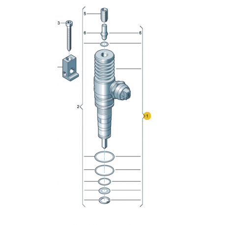 Unite De Pompe D Injection Brr-Brs