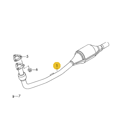 Tube D Echapp Avec Catalyseur