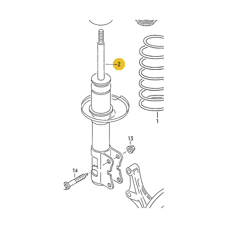 Amortisseur Avt Plus Fort 20mm