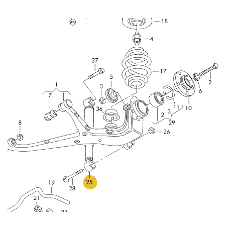 Amortisseur Chassis Sport Arriere A Gaz