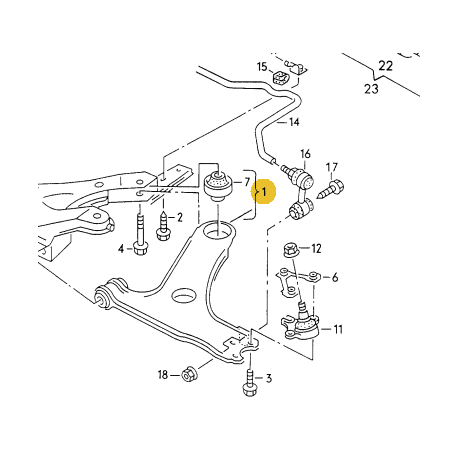 Triangle Transversal Gauche