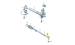 Articulation Barre De Direction Droite