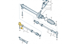 Articulation Barre Direction Droite