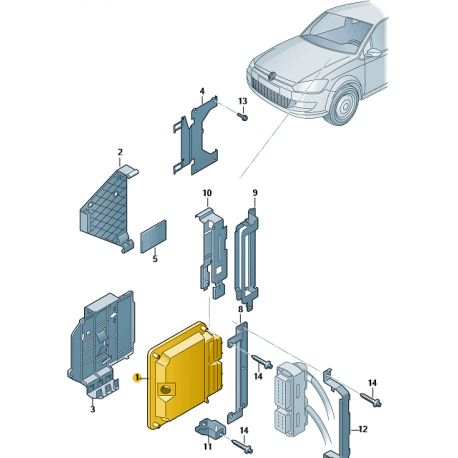 Calculateur Pour Moteur Otto