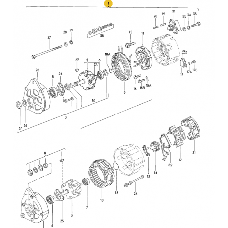 Alternateur Triphase 65a Motorola