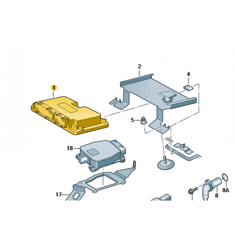 Calculateur Pour Moteur Otto Agz