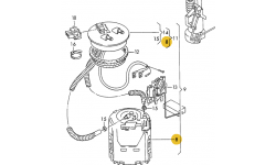 Pompe A Carburant Avec Corps 3bar Vdo Aex