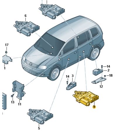 Moteur De Leve Glace Arg