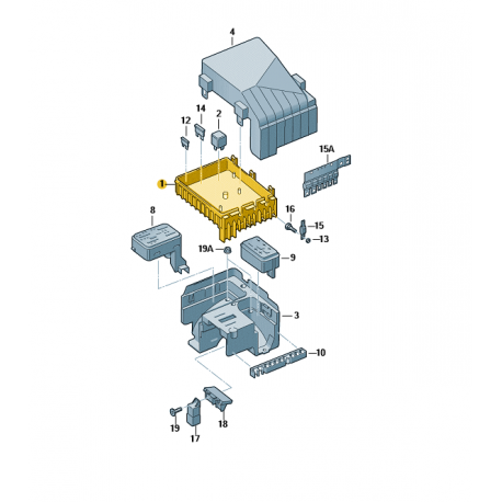 Centrale Elec Compartiment Moteur