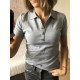 Polo Femme Gris