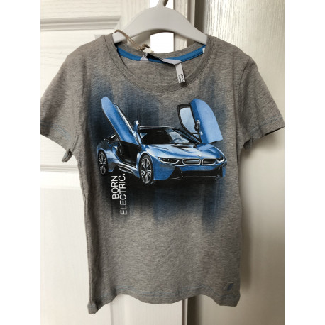 T Shirt Enfant Gris 116 Cm Bmw I.