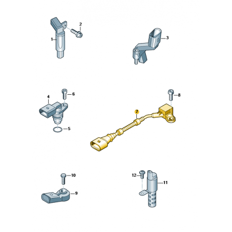 Emetteur D Impulsion Arbre A Cames Cwxc