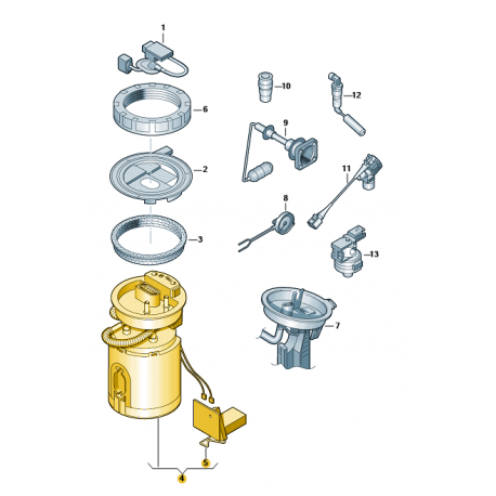 Unite D Alimentation Carburant Et Niveau Tsi/Tfsi