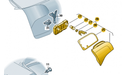 Double Projecteur Antib Halogene Droite