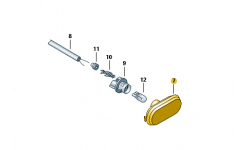 Clignotant Laterale Transparent